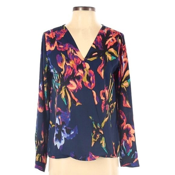 Three Eighty Two from Revolve floral Surplice top - Picture 1 of 4